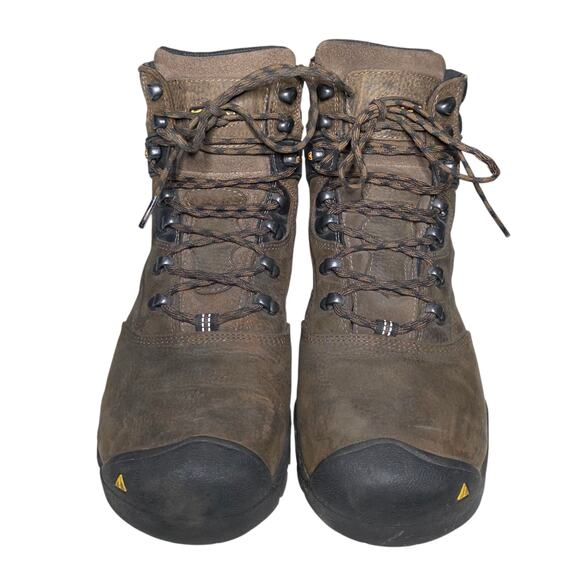 KEEN Utility Atlanta Cool II Mid Steel Toe Work Boots Men’s 9.5 Brown - Picture 4 of 11